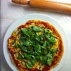 Mushroom Pizza & Purslane